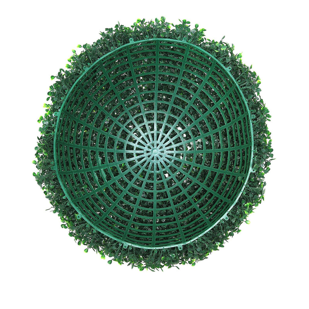 Artificial Topiary Boxwood Trees, Ball-Shape Faux Topiary Plant, All-year Green Faux Plant Decorative Balls Balcony, Garden, Wedding, And Home