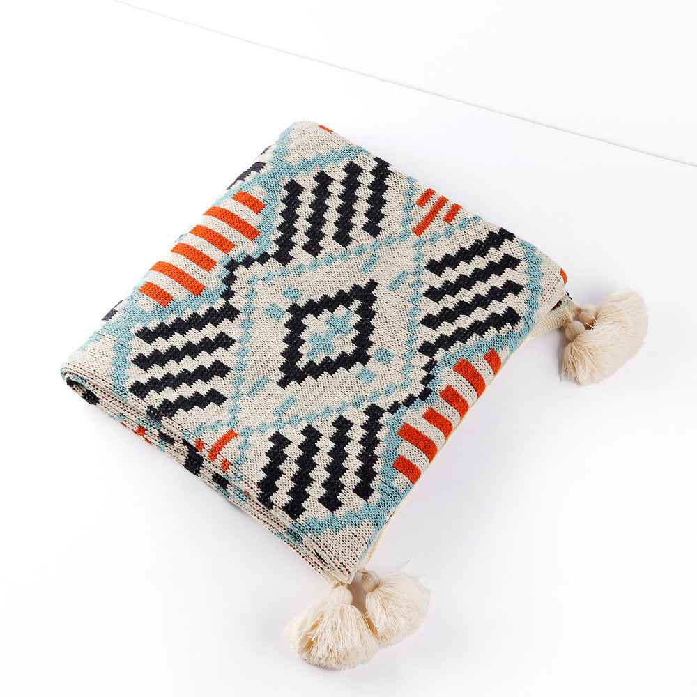 Bohemian Spring Summer And Autumn Sofa Cover Blanket Nap Blanket