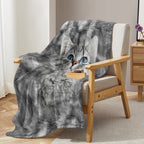 Cat Blankets For Cat Lovers Cute Cat Blanket For Girls Women Fleece Cat Sherpa Blanket Black And White Cat Print Blanket Fuzzy Cat Blanket Throw 130X150cm